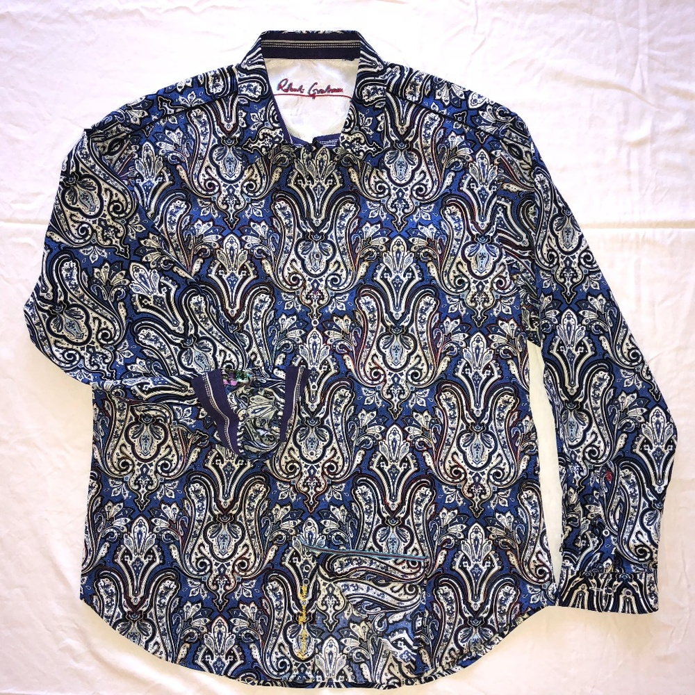 Robert Graham Men's Dress Shirt - Paisley